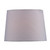 Dar Lighting Wickford Grey Cotton 26cm Tapered Drum Shade Only 