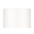 Dar Lighting Hinton White Faux Silk 38.5cm Drum Shade Only 