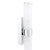Dar Lighting Lars 2 Light Polished Chrome with White Frosted Acrylic IP44 Bathroom Wall Light 