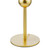 Dar Lighting Tilda Satin Gold with White Shade Table Lamp 