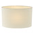 Oporto Ivory Cotton Oval Shade Only