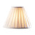 Beau Cream Faux Silk 21cm Tapered Drum Shade Only