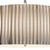 Dar Lighting Netra 3 Light Satin Bronze with Ivory Slender Shaded Pendant Light 
