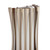 Dar Lighting Netra 2 Light Satin Bronze with Ivory Slender Shaded Wall Light 