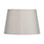 Edith Silver Faux Silk 23cm Tapered Drum Shade Only