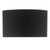 Coco Black Cotton 42cm Drum Shade Only