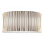 Netra 3 Light Satin Bronze with Ivory Slender Shaded Flush Ceiling Light