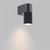 Obi Matt Black Outdoor Wall Light