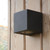 Tiva Matt Black Outdoor Wall Light