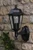 Dar Lighting Lewis Matt Black with Clear Glass Outdoor Wall Light 
