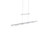Leuchten Direkt NELE 5 Light Silver Rise and Fall Dimmable  Bar Pendant Light - Clearance 