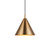 Endon Lighting Cape Warm Antique Brass Pendant Light - Clearance 