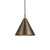 Endon Lighting Cape Antique Bronze Pendant Light - Clearance 