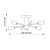 Endon Lighting Havana 6 Light Chrome with Acid Glass Semi-Flush Ceiling Light - Clearance 