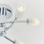Endon Lighting Havana 6 Light Chrome with Acid Glass Semi-Flush Ceiling Light - Clearance 
