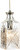 Firstlight Products Decanter Chrome with Square Decorative Glass Pendant Light - Clearance 