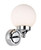 Firstlight Products Louis Chrome with Opal Sphere IP44 Wall Light - Clearance 