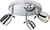 Firstlight Products Marine 3 Light Chrome Adjustable IP44 Plate Spotlight - Clearance 