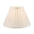 Laura Ashley Lighting 12" Fenn White Pleat Smooth Silk Shade Only - Clearance 
