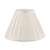 Laura Ashley Lighting 12" Fenn White Pleat Smooth Silk Shade Only - Clearance 