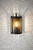 Laura Ashley Lighting Harrington Matt Black with Glass Wall Light - Clearance 