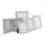 Laura Ashley Lighting Laura Ashley Harrison Photo Frame Polished Silver Linen 5x5" - Clearance 