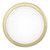 Eglo Lighting Planet 1 Brass with White Glass Shade Wall or Ceiling Light - Clearance 