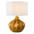 Dar Lighting Amrita Caramel and Antique Brass Base Only Table Lamp - Clearance 