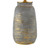 Dar Lighting Creon Ceramic Grey and Antique Brass Base Only Table Lamp - Clearance 