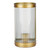 Dar Lighting Bianka Bronze with Ribbed Glass Diffuser Table Lamp - Clearance 