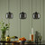 Dar Lighting Eileen 3 Light Matt Black Fitting Only LED Bar Pendant Light - Clearance 