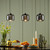 Dar Lighting Eileen 3 Light Matt Black Fitting Only LED Bar Pendant Light - Clearance 