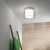 Arezzo Polished Chrome with Clear and Opal Glass IP44 Bathroom Ceiling Light