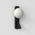 Zeppo 2 Light Matt Black with Adjustable Reading LED Wall Light 