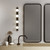 Cabaret II 4 Light Matt Black IP44 Bathroom Wall Light