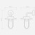 Montparnasse Polished Nickel IP44 Outdoor Wall Light