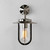 Montparnasse Polished Nickel IP44 Outdoor Wall Light