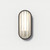 Montreal Black Oval IP44 Exterior Wall Light