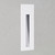 Borgo Matt White 5.5cm 3000K LED Recessed Wall Light