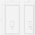 Messina Black 20cm IP44 Outdoor Wall Light