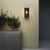 Messina Black 20cm IP44 Outdoor Wall Light