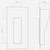 Borgo Trimless Matt White 3.5cm 3000K LED Recessed Wall Light
