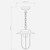 Montparnasse Bronze IP44 Outdoor Pendant Light