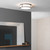 Mashiko Polished Chrome Round 30cm IP44 Bathroom Ceiling Light