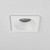Minima Matt White Square IP65 Recessed Bathroom Ceiling Light 