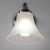 Nena Polished Chrome with Frosted Glass IP44 Bathroom Wall Light