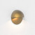 Tivola Antique Brass 2700K LED IP65 Recessed Wall Light