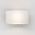 Tokyo White Glass Switched Wall Light