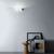 Parma Plaster Uplighter Wall Light