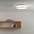 Mashiko 3 Light Polished Chrome Round 40cm IP44 Bathroom Ceiling Light